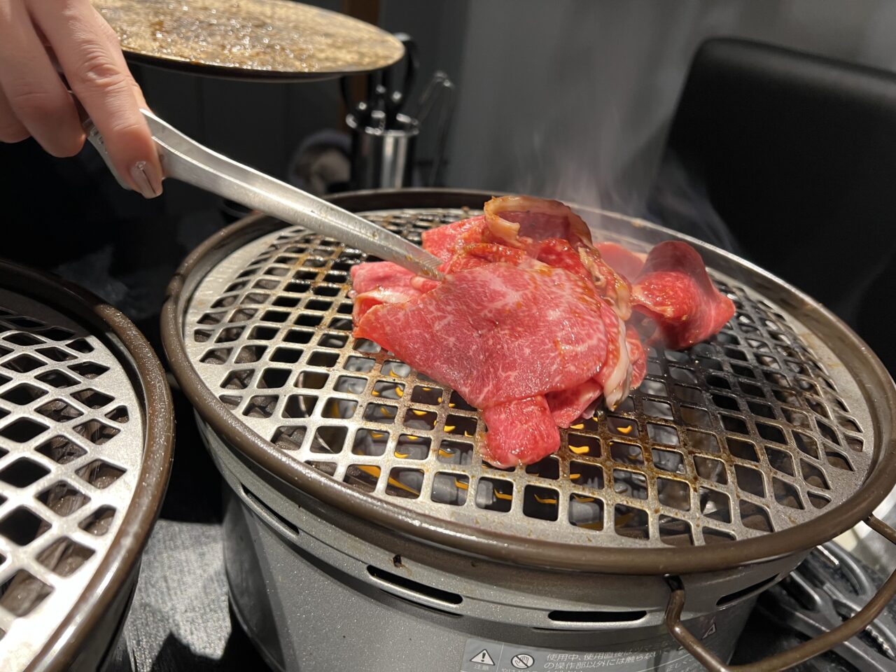 一心たん助の仙台黒毛和牛の焼きユッケ