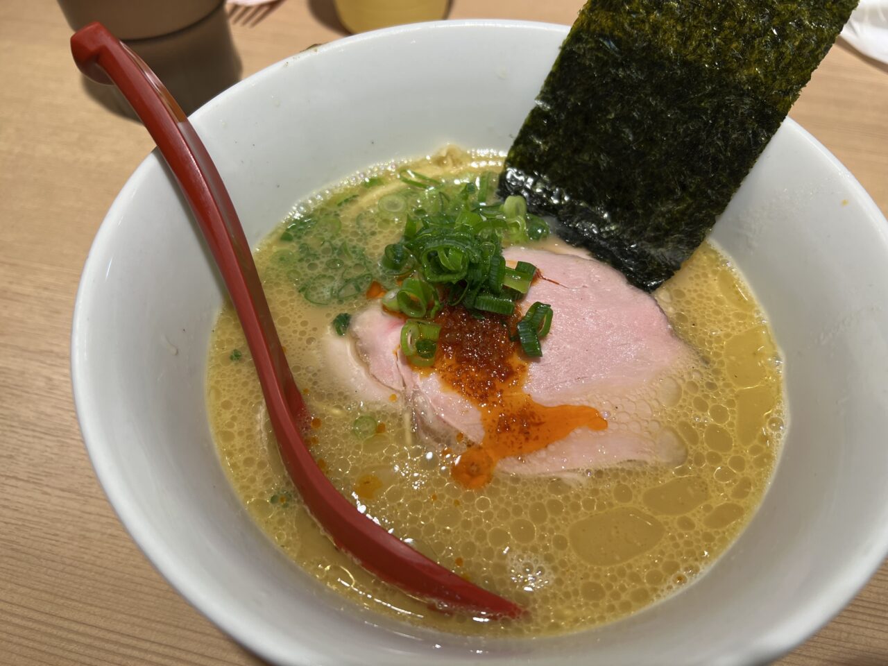 たかばんの鶏白湯