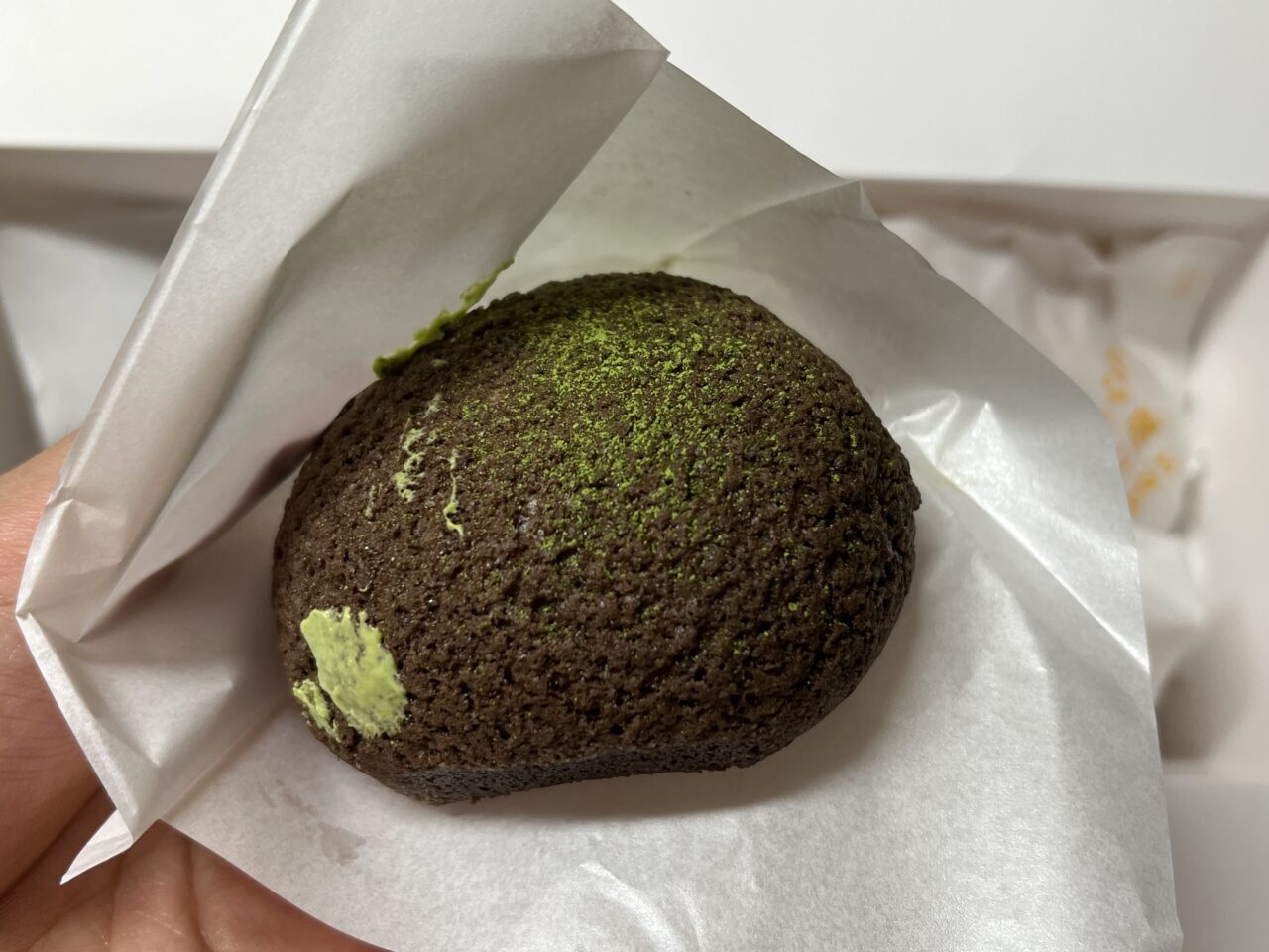 ビアードパパの玉露抹茶シュー