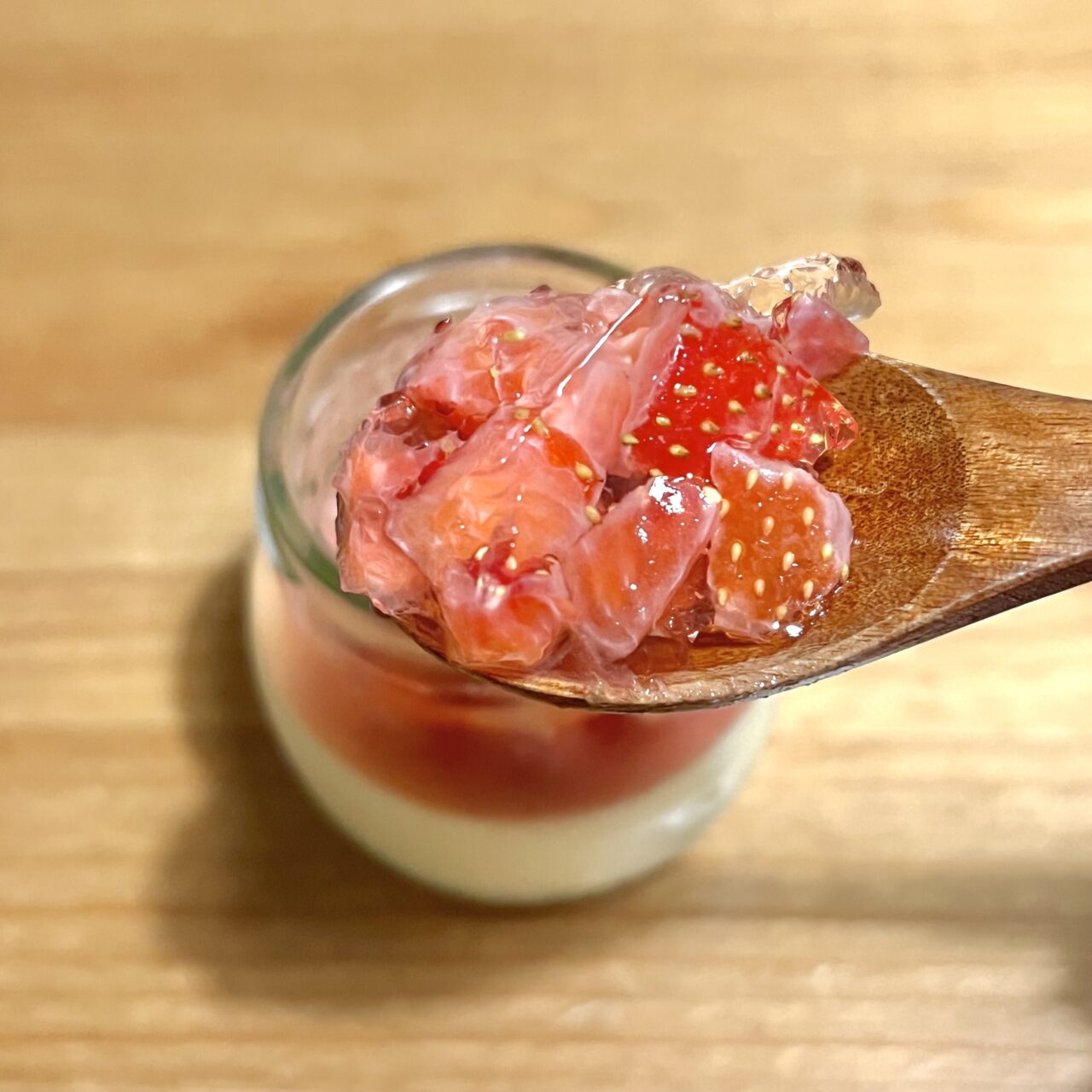 プリン堂のいちご