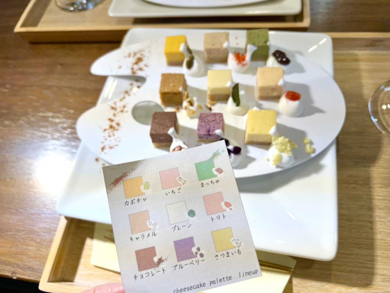 P.S.COFFEEのチーズケーキパレット